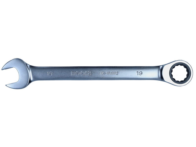 ROOKS 19 mm-es Kombinált Villáskulcs Racsnival